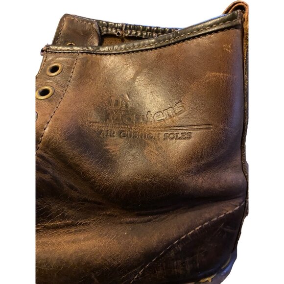 Dr. Martens Vintage Leather Boots Size 10 - Emo Boots That Have Seen It All - Picture 4 of 12